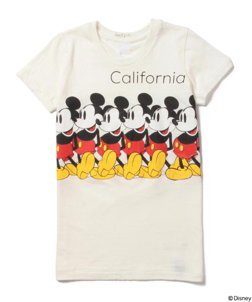Ray BEAMS（レイビームス）の「JACKSON MATISSE / ”ミッキーマウス” T（Tシャツ/カットソー・レディース・ホワイト/グレー・ONE SIZE）」の3枚目の写真