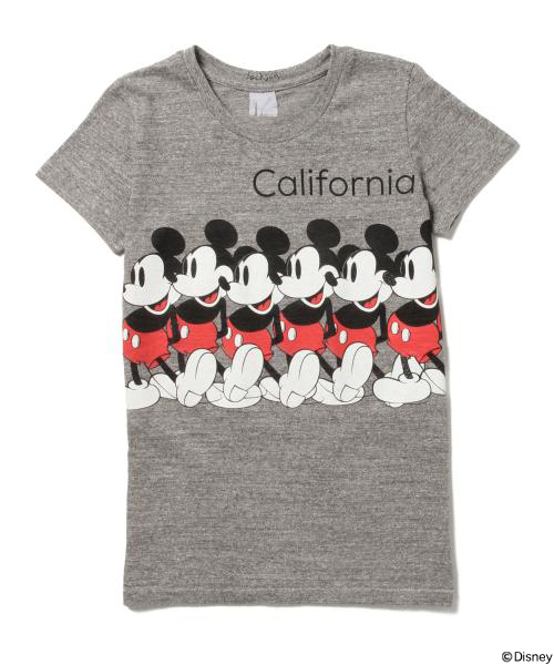 Ray BEAMS（レイビームス）の「JACKSON MATISSE / ”ミッキーマウス” T（Tシャツ/カットソー・レディース・ホワイト/グレー・ONE SIZE）」の4枚目の写真