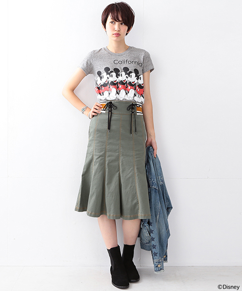 Ray BEAMS（レイビームス）の「JACKSON MATISSE / ”ミッキーマウス” T（Tシャツ/カットソー・レディース・ホワイト/グレー・ONE SIZE）」の20枚目の写真