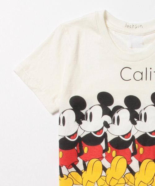 Ray BEAMS（レイビームス）の「JACKSON MATISSE / ”ミッキーマウス” T（Tシャツ/カットソー・レディース・ホワイト/グレー・ONE SIZE）」の14枚目の写真
