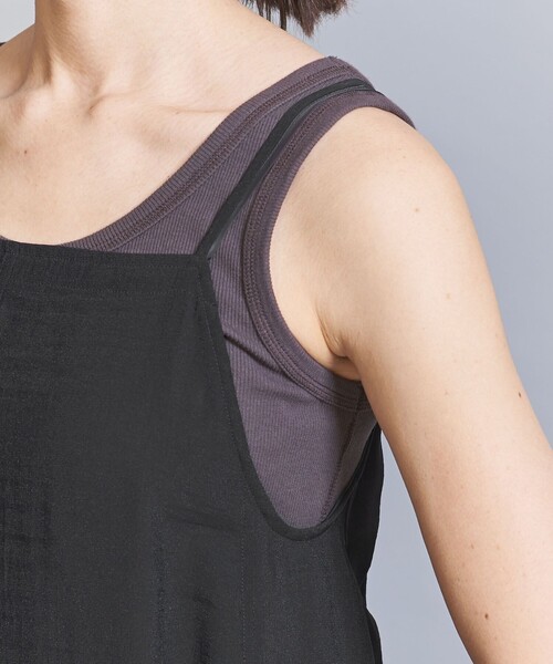 BEAUTY&YOUTH UNITED ARROWS（ビューティーアンドユースユナイテッドアローズ）の「シア― フレア キャミワンピース（ワンピース・レディース・オフホワイト/ブラック/ケリー・S/M）」の20枚目の写真