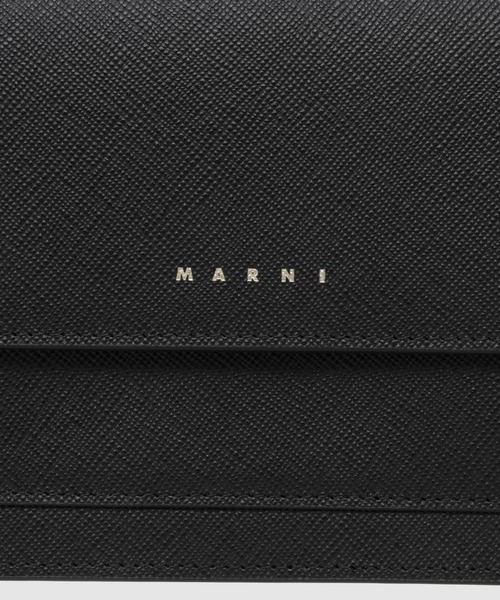 MARNI(マルニ)の「TRUNK / チェーン付きロングウォレット(ウォレットチェーン・レディース・ブラック/オリーブ・ONE SIZE)」の7枚目の写真