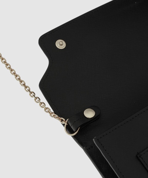 MARNI(マルニ)の「TRUNK / チェーン付きロングウォレット(ウォレットチェーン・レディース・ブラック/オリーブ・ONE SIZE)」の6枚目の写真