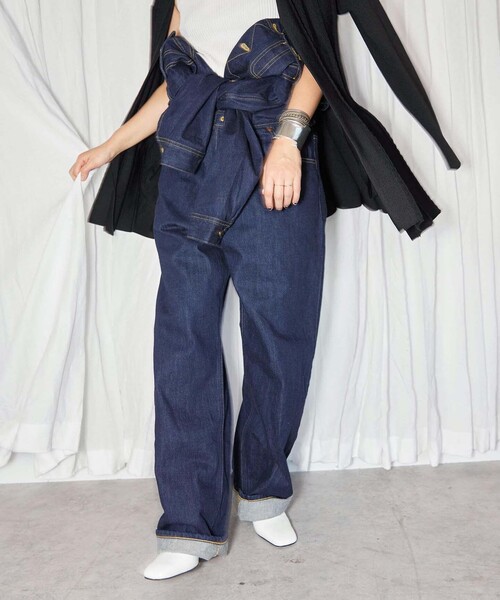 【完売商品】cityshop 別注 Lee ジャンプスーツ LEE /リー】別注 OVERSIZED ジャンプスーツ（つなぎ