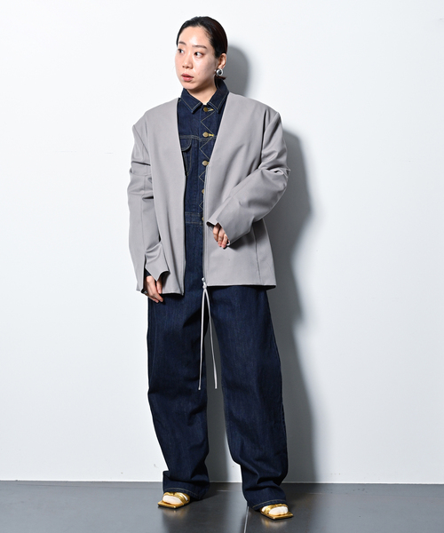 【完売商品】cityshop 別注 Lee ジャンプスーツ LEE /リー】別注 OVERSIZED ジャンプスーツ（つなぎ