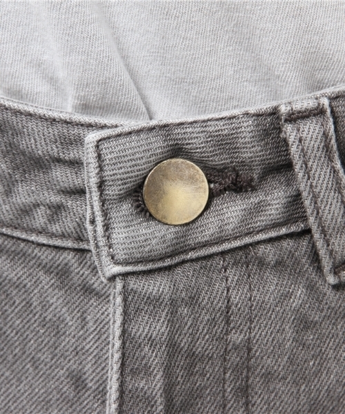 goocy（グースィー）の「センター切替デニム（デニムパンツ・レディース・グレー・1/0）」の9枚目の写真