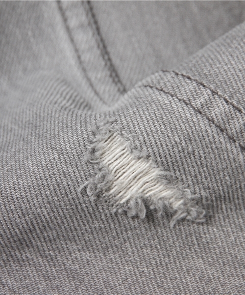 goocy（グースィー）の「センター切替デニム（デニムパンツ・レディース・グレー・1/0）」の12枚目の写真