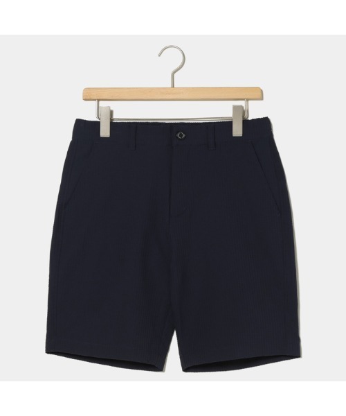 ROSASEN(ロサーセン)の「【Rosasen/GOLF】エコサッカーストライプショートパンツ(その他パンツ・メンズ・ネイビー/ベージュ・76/88)」の1枚目の写真