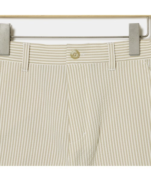 ROSASEN(ロサーセン)の「【Rosasen/GOLF】エコサッカーストライプショートパンツ(その他パンツ・メンズ・ネイビー/ベージュ・76/88)」の4枚目の写真