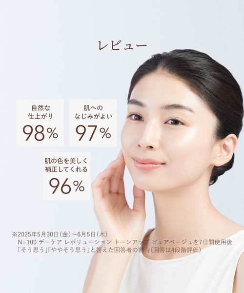 ELIXIR(エリクシール)の「エリクシール シュペリエル デーケアレボリューション トーンアップ(乳液・レディース・ベビーピンク/ピュアベージュ・フリ-)」の8枚目の写真