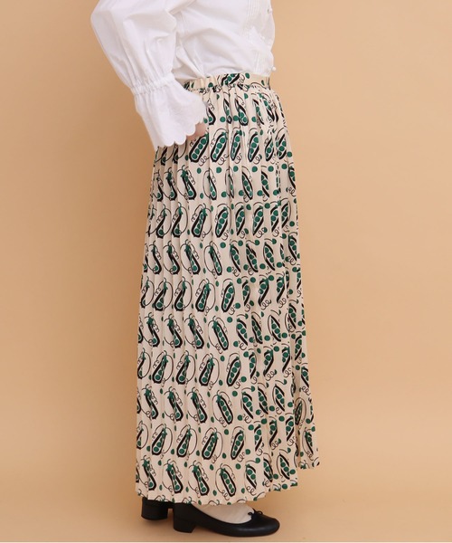 peu pres（プープレ）の「●スナップエンドウpr プリーツスカート（スカート・レディース・グリーン/イエロー・FREE）」の17枚目の写真