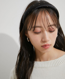 VIS | メタルドットサテンカチューシャ(カチューシャ)