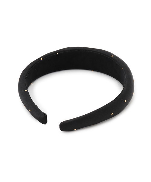 VIS(ビス)の「メタルドットサテンカチューシャ(カチューシャ・レディース・オフホワイト/シルバー/ゴールド・FREE)」の10枚目の写真