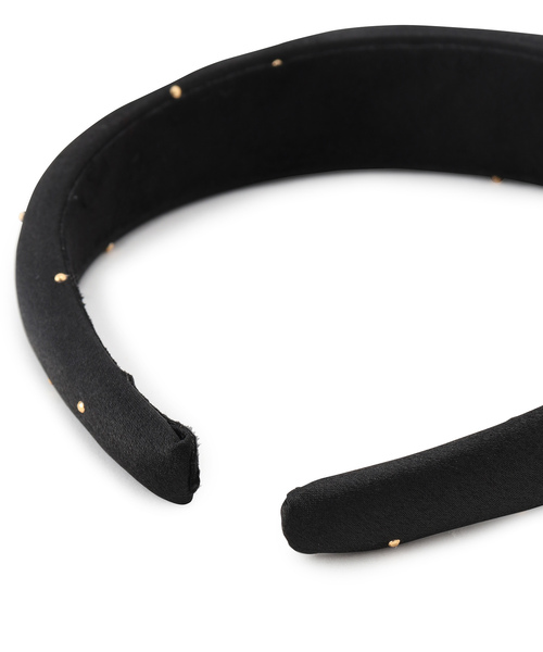 VIS(ビス)の「メタルドットサテンカチューシャ(カチューシャ・レディース・オフホワイト/シルバー/ゴールド・FREE)」の11枚目の写真