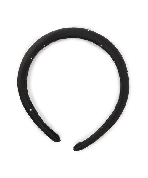 VIS(ビス)の「メタルドットサテンカチューシャ(カチューシャ・レディース・オフホワイト/シルバー/ゴールド・FREE)」の12枚目の写真