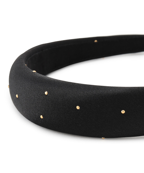 VIS(ビス)の「メタルドットサテンカチューシャ(カチューシャ・レディース・オフホワイト/シルバー/ゴールド・FREE)」の13枚目の写真