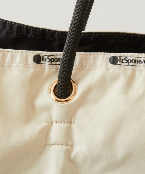 LeSportsac（レスポートサック）の「【LeSportsac】別注2WAYトートバッグ/LARGE（トートバッグ・レディース・オフホワイト/ブラック・FREE）」の19枚目の写真