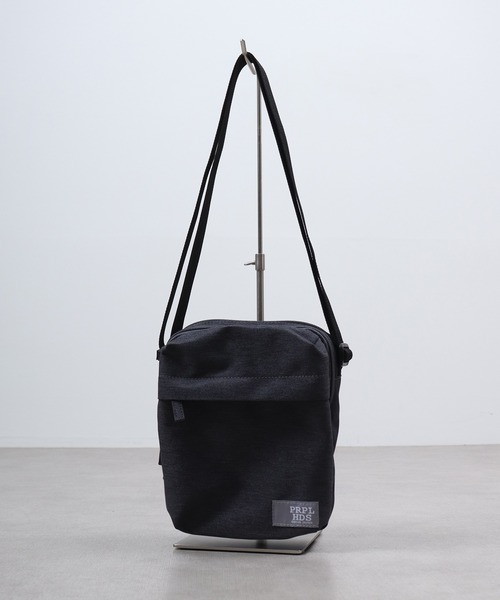 propellerheads（プロペラヘッズ）の「propellerheads 杢調ポリエステル4ポケット縦型ミニショルダー（ショルダーバッグ・メンズ・ブルーグリーン/オレンジ/オフホワイト/グレー/ブラック・FREE）」の7枚目の写真