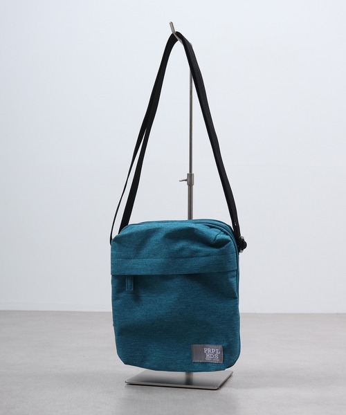 propellerheads（プロペラヘッズ）の「propellerheads 杢調ポリエステル4ポケット縦型ミニショルダー（ショルダーバッグ・メンズ・ブルーグリーン/オレンジ/オフホワイト/グレー/ブラック・FREE）」の8枚目の写真