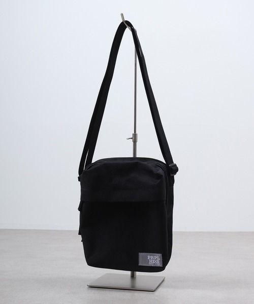 propellerheads（プロペラヘッズ）の「propellerheads 杢調ポリエステル4ポケット縦型ミニショルダー（ショルダーバッグ・メンズ・ブルーグリーン/オレンジ/オフホワイト/グレー/ブラック・FREE）」の6枚目の写真