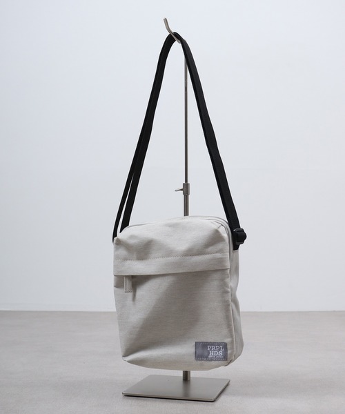 propellerheads（プロペラヘッズ）の「propellerheads 杢調ポリエステル4ポケット縦型ミニショルダー（ショルダーバッグ・メンズ・ブルーグリーン/オレンジ/オフホワイト/グレー/ブラック・FREE）」の10枚目の写真