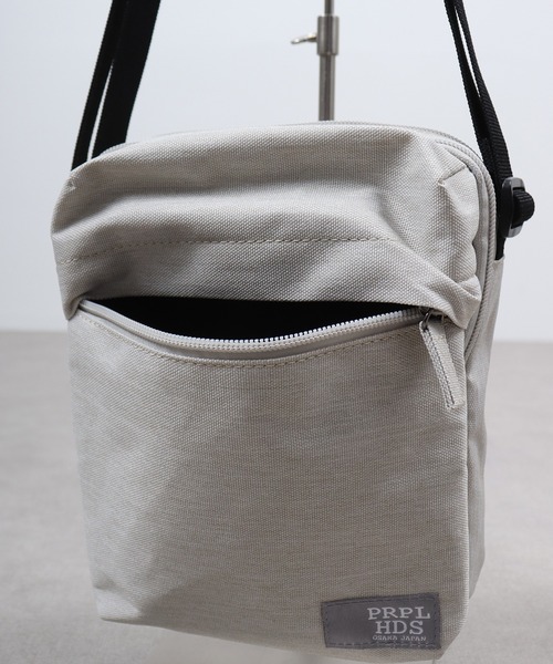 propellerheads（プロペラヘッズ）の「propellerheads 杢調ポリエステル4ポケット縦型ミニショルダー（ショルダーバッグ・メンズ・ブルーグリーン/オレンジ/オフホワイト/グレー/ブラック・FREE）」の16枚目の写真