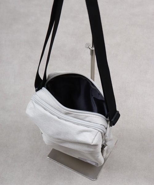 propellerheads（プロペラヘッズ）の「propellerheads 杢調ポリエステル4ポケット縦型ミニショルダー（ショルダーバッグ・メンズ・ブルーグリーン/オレンジ/オフホワイト/グレー/ブラック・FREE）」の18枚目の写真