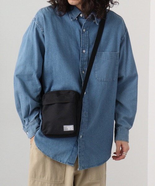 propellerheads（プロペラヘッズ）の「propellerheads 杢調ポリエステル4ポケット縦型ミニショルダー（ショルダーバッグ・メンズ・ブルーグリーン/オレンジ/オフホワイト/グレー/ブラック・FREE）」の19枚目の写真