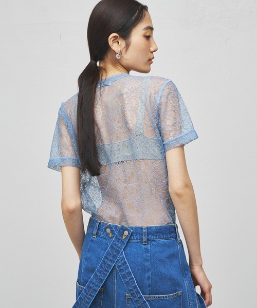 GEMINI】レースTシャツ（Tシャツ/カットソー）｜Whim Gazette（ウィム