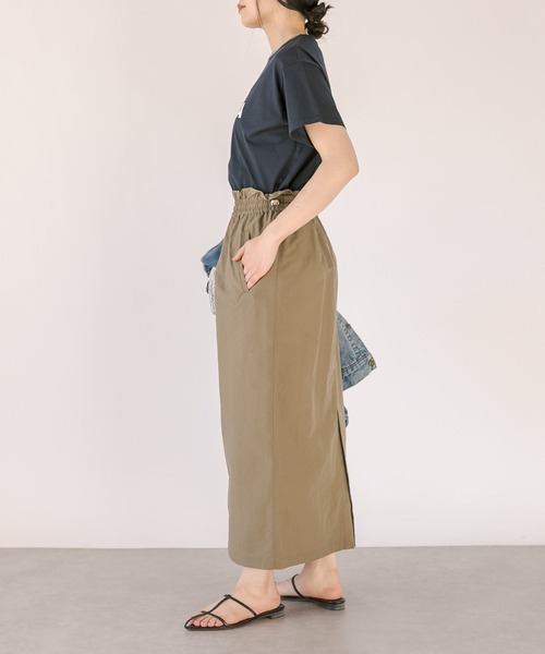 RIVE DROITE（リヴドロワ）の「CINEMA Tee（Tシャツ/カットソー・レディース・ネイビー/オフホワイト/ベージュ・FREE）」の20枚目の写真