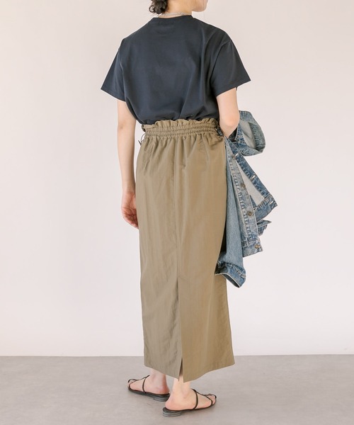 RIVE DROITE（リヴドロワ）の「CINEMA Tee（Tシャツ/カットソー・レディース・ネイビー/オフホワイト/ベージュ・FREE）」の21枚目の写真