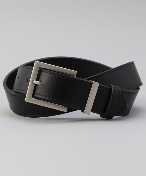 Firsthand（ファーストハンド）の「Firsthand/ファーストハンド フェイクレザーベルト（ベルト・レディース・ブラック/ダークブラウン・ﾌﾘ-）」の7枚目の写真