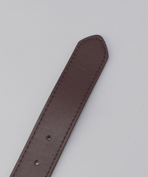 Firsthand（ファーストハンド）の「Firsthand/ファーストハンド フェイクレザーベルト（ベルト・レディース・ブラック/ダークブラウン・ﾌﾘ-）」の10枚目の写真