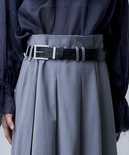 Firsthand（ファーストハンド）の「Firsthand/ファーストハンド フェイクレザーベルト（ベルト・レディース・ブラック/ダークブラウン・ﾌﾘ-）」の11枚目の写真