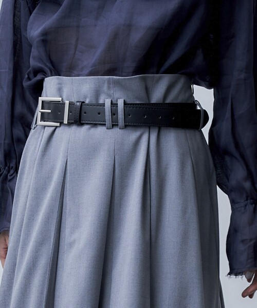 Firsthand（ファーストハンド）の「Firsthand/ファーストハンド フェイクレザーベルト（ベルト・レディース・ブラック/ダークブラウン・ﾌﾘ-）」の12枚目の写真