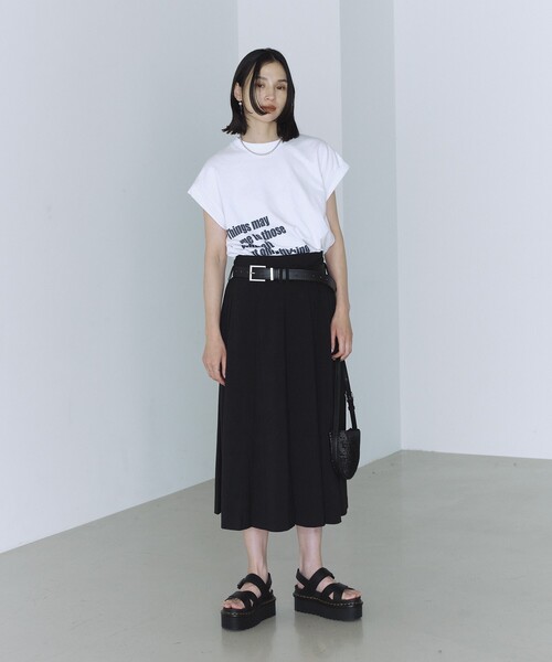 Firsthand（ファーストハンド）の「Firsthand/ファーストハンド フェイクレザーベルト（ベルト・レディース・ブラック/ダークブラウン・ﾌﾘ-）」の20枚目の写真