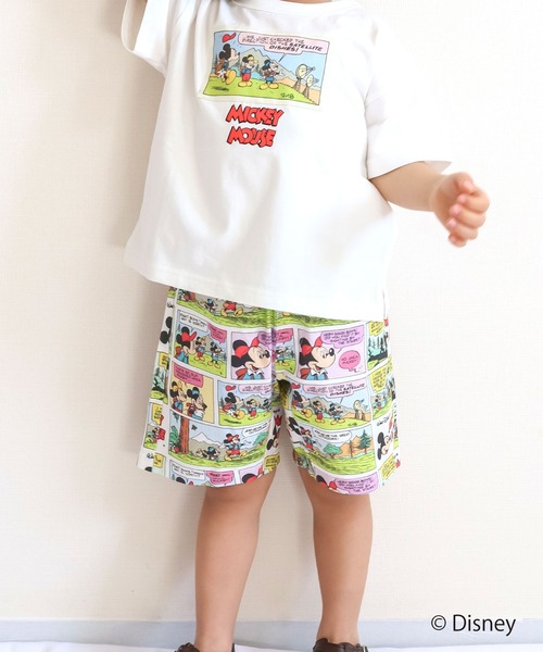 SKAPE(エスケープ)の「<ディズニー>ソウガラパンツ(その他パンツ・キッズ・ホワイト/レッド/アイボリー・80cm/90cm/100cm/110cm/120cm)」の2枚目の写真