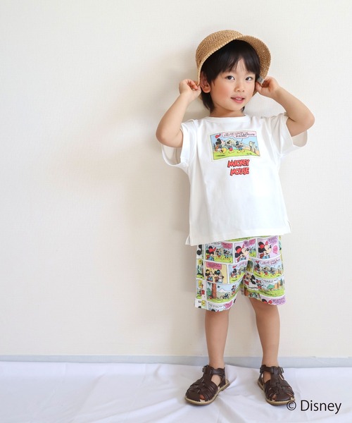 SKAPE(エスケープ)の「<ディズニー>ソウガラパンツ(その他パンツ・キッズ・ホワイト/レッド/アイボリー・80cm/90cm/100cm/110cm/120cm)」の6枚目の写真