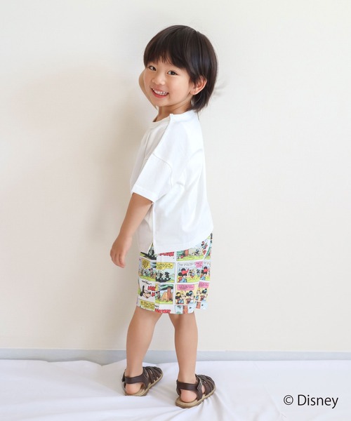 SKAPE(エスケープ)の「<ディズニー>ソウガラパンツ(その他パンツ・キッズ・ホワイト/レッド/アイボリー・80cm/90cm/100cm/110cm/120cm)」の7枚目の写真
