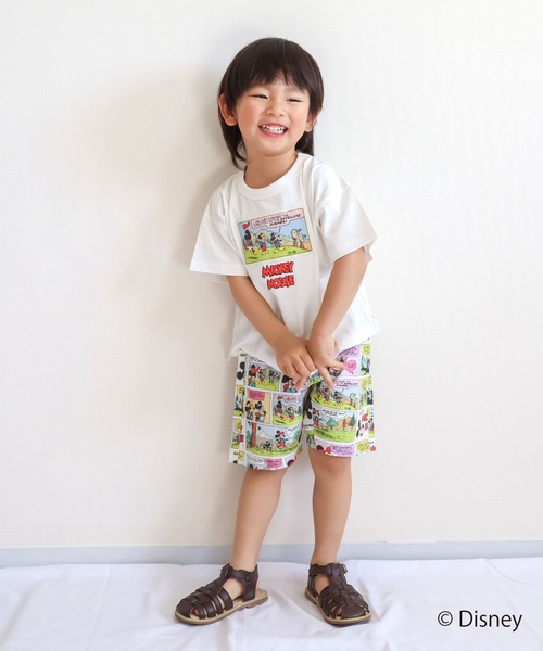 SKAPE(エスケープ)の「<ディズニー>ソウガラパンツ(その他パンツ・キッズ・ホワイト/レッド/アイボリー・80cm/90cm/100cm/110cm/120cm)」の8枚目の写真