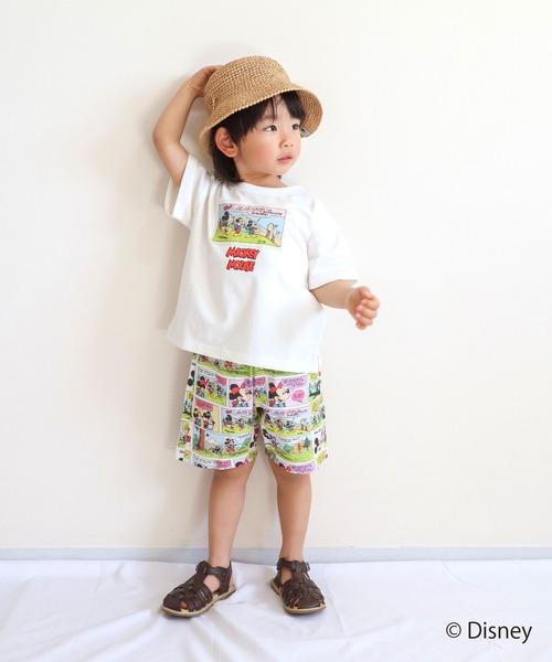 SKAPE(エスケープ)の「<ディズニー>ソウガラパンツ(その他パンツ・キッズ・ホワイト/レッド/アイボリー・80cm/90cm/100cm/110cm/120cm)」の9枚目の写真
