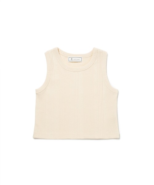 ROPE' PICNIC（ロペピクニック）の「着丈が選べるタンクトップ（タンクトップ・レディース・ベージュ/オフホワイト/ブラウン系その他2/ブラック・36/38）」の17枚目の写真