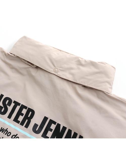SISTER JENNI(SISTER JENNI)の「フード収納ラインウィンドブレーカー(ナイロンジャケット・キッズ・ブラック/ベージュ・140cm/150cm/160cm/130cm)」の11枚目の写真