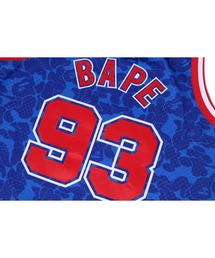 【新品】 A BATHING BAPE BULLS バスケ シャツ ジョーダン A BATHING APE - 激レア L Mitchell&Ness × BAPE BULLS