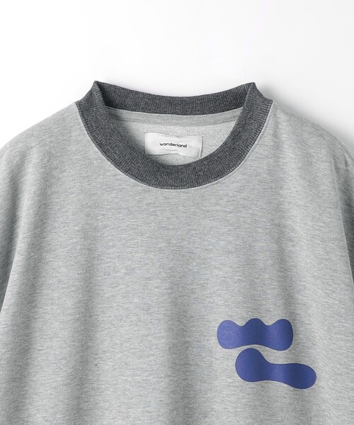 wonderland(ワンダーランド)の「<wonderland × monkey time> ショートスリーブ スウェット(Tシャツ/カットソー・メンズ・グレー/ダークグレー・L/M)」の5枚目の写真