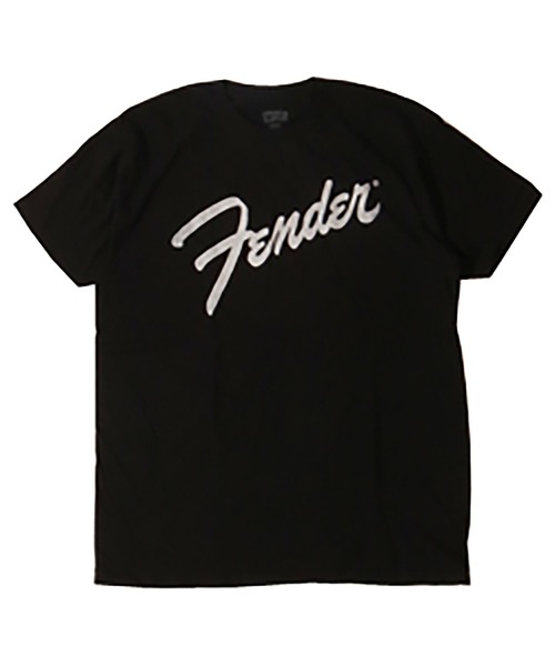 MUSIC TEE（ミュージックティー）の「FENDER “LOGO”/ フェンダー "ロゴ”（Tシャツ/カットソー・メンズ・ブラック・X-LARGE/LARGE/MEDIUM）」の4枚目の写真