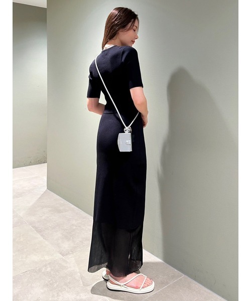 emmi（エミ）の「eco シアードッキングニットスカート（スカート・レディース・ブラック/イエロー・FREE）」の19枚目の写真