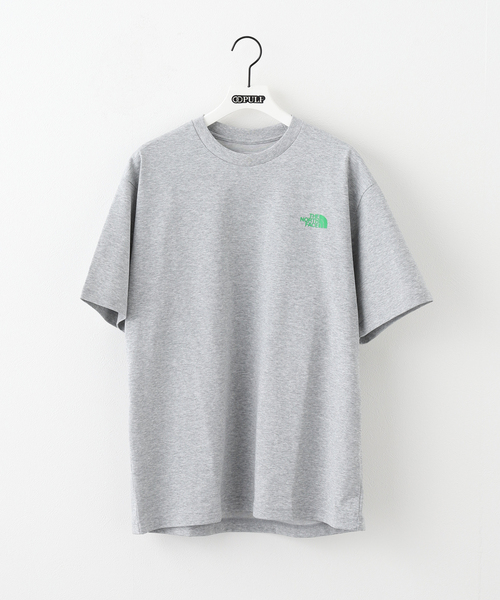 THE NORTH FACE(ザノースフェイス)の「《WEB限定》【THE NORTH FACE / ザ ノースフェイス】S/S Bandana Square Logo T(Tシャツ/カットソー・メンズ・ホワイト/ブラック/サックスブルー/チャコールグレー・LARGE/X-LARGE/MEDIUM)」の5枚目の写真