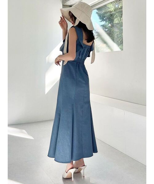 RESEXXY（リゼクシー）の「ストリングデザインバケットハット（ハット・レディース・ブラック/アイボリー・FREE）」の9枚目の写真