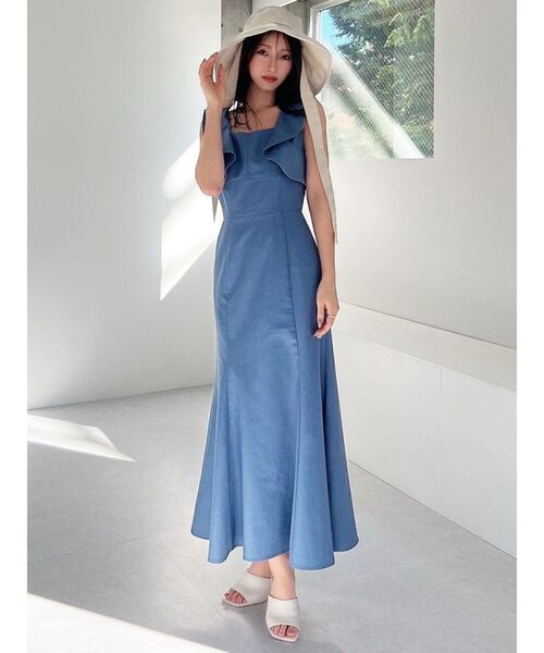 RESEXXY（リゼクシー）の「ストリングデザインバケットハット（ハット・レディース・ブラック/アイボリー・FREE）」の10枚目の写真